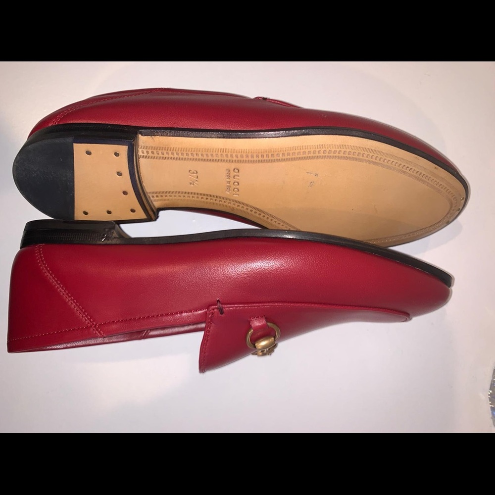 Gucci red loafers - Picture 5 of 8